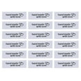thumbnail image 1 of Uxcell 40 piezas Etiquetas de Costura Hechas a Mano con Amor Etiquetas Personalizadas Etiquetas Satinadas Embellecidas Tejidas para Coser en Ropa Blanca, 1 of 7