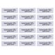 thumbnail image 1 of Uxcell 40 piezas Etiquetas de Costura Hechas a Mano con Amor Etiquetas Personalizadas Etiquetas Satinadas Embellecidas Tejidas para Coser en Ropa Blanca, 1 of 7