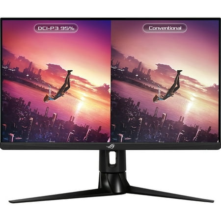 ASUS - Strix 27 LCD Monitor with HDR (DisplayPort USB, HDMI) - Black