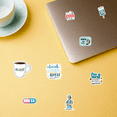 thumbnail image 4 of 35pcs-70pcs Cute Nurse Stickers Funny Stickers Coffee Stickers for Laptops Notebooks Suitcases, 4 of 5