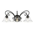 thumbnail image 4 of Wry Lighting Homestead 3-light Vanity in Matte Black, 4 of 4