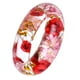 thumbnail image 1 of Brazalete Claro Fernando Lucite Brillante Flor Seca, 1 of 2