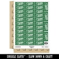 thumbnail image 2 of Two Thumbs Up Teacher Student School Sticker Set - Dark Green - Matte Finish - 1.5" Small, 2 of 7