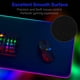 thumbnail image 3 of Alfombrilla de ratón grande alfombrilla de teclado inflable efecto de luz LED fresco impermeable a prueba de humedad suave y estable juguete de caucho natural espesado de gran tamaño 300*800*4MM Zhivalor YBY016, 3 of 4