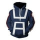 thumbnail image 1 of Sudadera con capucha My Hero Academia Izuku Midoriya Shouto Todoroki Boku No Hero Academia, disfraz de Cosplay, sudadera, chaqueta con cremallera All Might14SG Deng Xun unisex, 1 of 2