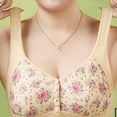 thumbnail image 6 of Aofany Women's Front Button Closure Bras Comfort Full Coverage Bra Senior Front-Closing Wirefree Bras, 36B/C-46B/C, 6 of 6