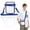 Blue, variant on Small Clear Purses for Women Men, Transparent Backpack Single Shoulder Jelly Bag Sports Travel Bag Portable Bag Transparent Wallet Sports Field Sports Field Transparent