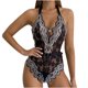 thumbnail image 1 of Ropa interior de encaje de lencería sexy de una pieza con bordado de encaje para mujer Fridja  nalpqowj41038, 1 of 9