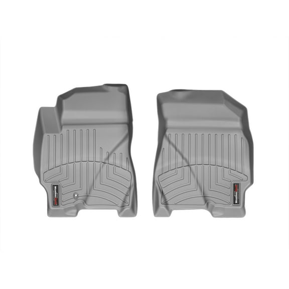 WeatherTech Custom Fit FloorLiners compatible with Escape, Mariner, Tribute - 1st Row (Driver & Passenger), Grey