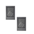 thumbnail image 2 of 3X3 Inch Photo Frame, Mini Tabletop Picture Frame for Polaroid Prints, Desktop Ornament Photocard Display Stand, Home Decor Accent, Vertical Photo Frame * 2, 2 of 5