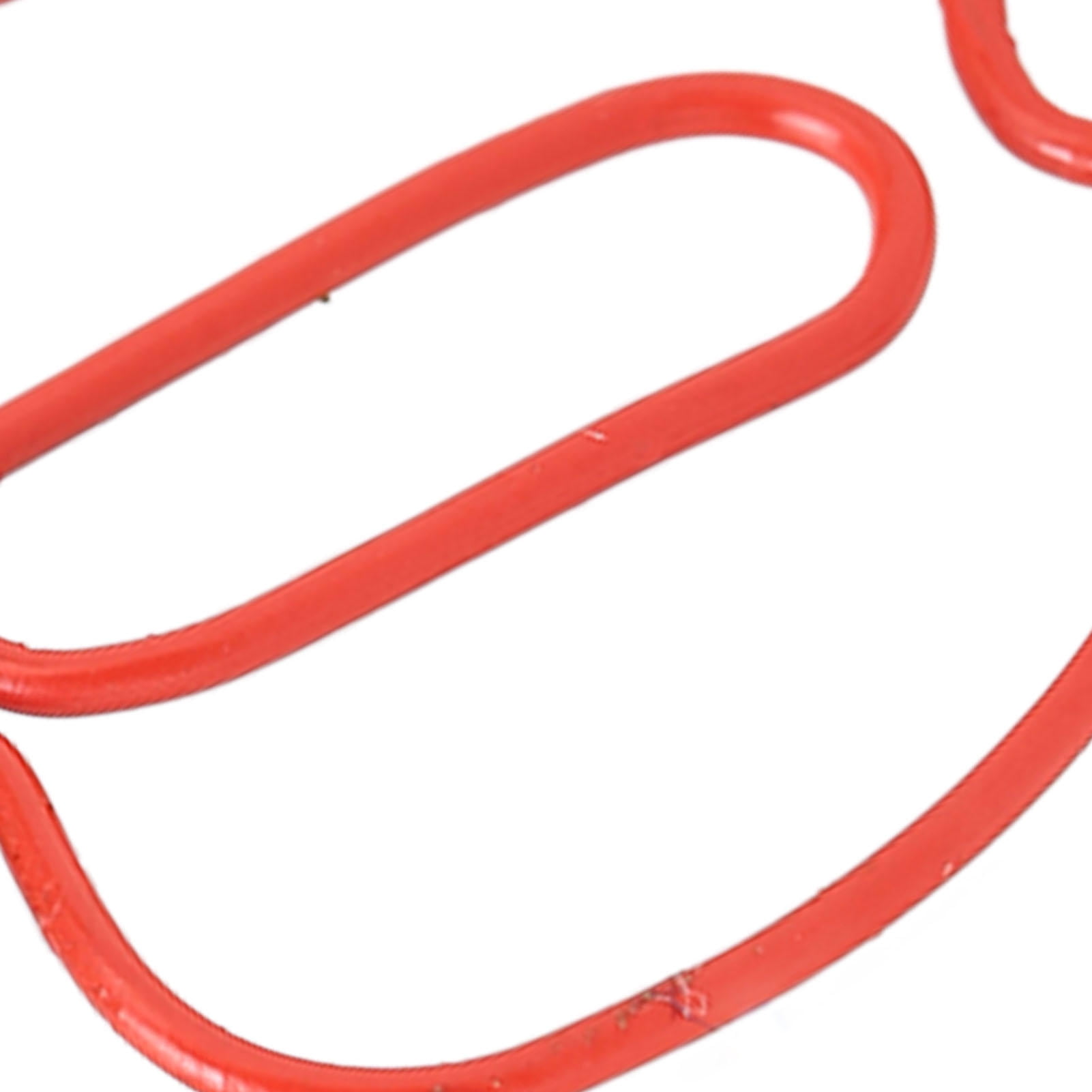 YAHHU 100pcs Cute Fruit‑Shaped Metal Paper Clips – Rust‑Proof, Slip‑Resistant, Decorative, Durable for Office & Home