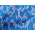 thumbnail image 4 of oneOone Cotton Poplin Medium Blue Fabric Florals Quilting Supplies Print Sewing Fabric By The Yard 56 Inch Wide-V0U, 4 of 4