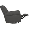 DaVinci Ruby Recliner and Glider in Dark Grey