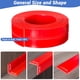 thumbnail image 2 of Protector de pared para esquinas Protalwell, goma flexible, color rojo, 2,5 cm, 2 of 7