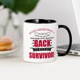 thumbnail image 3 of CafePress - Back Surgery Survivor Mugs - 11 oz Ceramic Mug - Novelty Coffee Tea Cup, 3 of 4