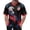 Black, variant on 2026 Usa Soccer Jersey Mens T Shirt Short Sleeve Casual Crewneck Pullover Summer Tops Usa Soccer Shirt for Men Indoor Outdoor Activities Daily Wear