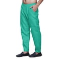 thumbnail image 3 of Atasi Men Solid Dupion Ready Made Pajama Ethnic Wear Adjustable Elastic Pants, 3 of 5