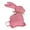 F, variant on Easter Bunny Doll, Easter Ornament, Easter Decoration, Cloth Bunny Ornament, Adorable Appearance Bright Color Super Soft Holiday Party Rabbit Toy DIY Craft Supplies, Plush Toy for Home and Party