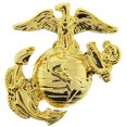 thumbnail image 1 of EagleEmblems P15135 Pin-USMC,Emblem,B1,Left Collar-Gold (1''), 1 of 3
