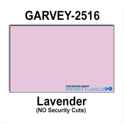 GARVEY Price Labels 2516 8000 PLAIN YELLOW 1 Sleeve for Guns 25-4 25-5