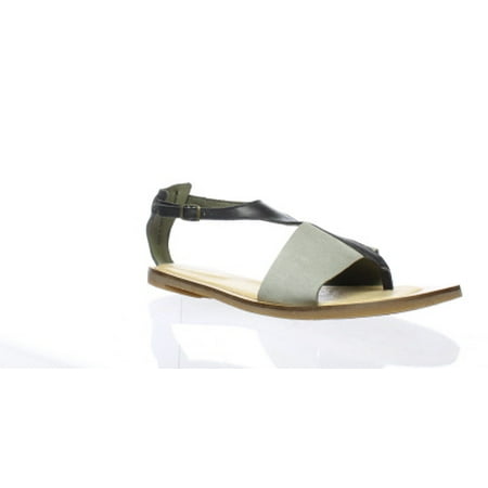 El Naturalista Womens Tulip Black T-Strap Sandals EUR 41