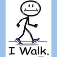 thumbnail image 3 of CafePress - Busybodies Walking Ash Grey T Shirt - Light T-Shirt - CP, 3 of 4