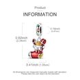 thumbnail image 4 of MULA Euopean Original Silver DIY Charms Christmas Gift Socks AAA CZ For Women Bracelet Necklace Birthday Jewelry, 4 of 9