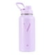 thumbnail image 1 of Termo de Acero Inoxidable Iniciales LuckyLy, Botella de Agua 1L, Letra A lila 1L, 1 of 6