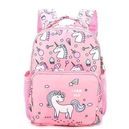 KABOER Fashion Kindergarten Cute Unicorn Little Girls Boys Kids School Bags Book Backpacks Unicorn Rucksack School Season