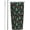 Black Green, variant on Halloween Pattern 20oz Tumbler Stainless Steel with Lid and Straw, Scary Bat Insulated Travel Mug for Hot Cold Drinks, Halloween Print Cup, Coffee Cup for Women Men Teens