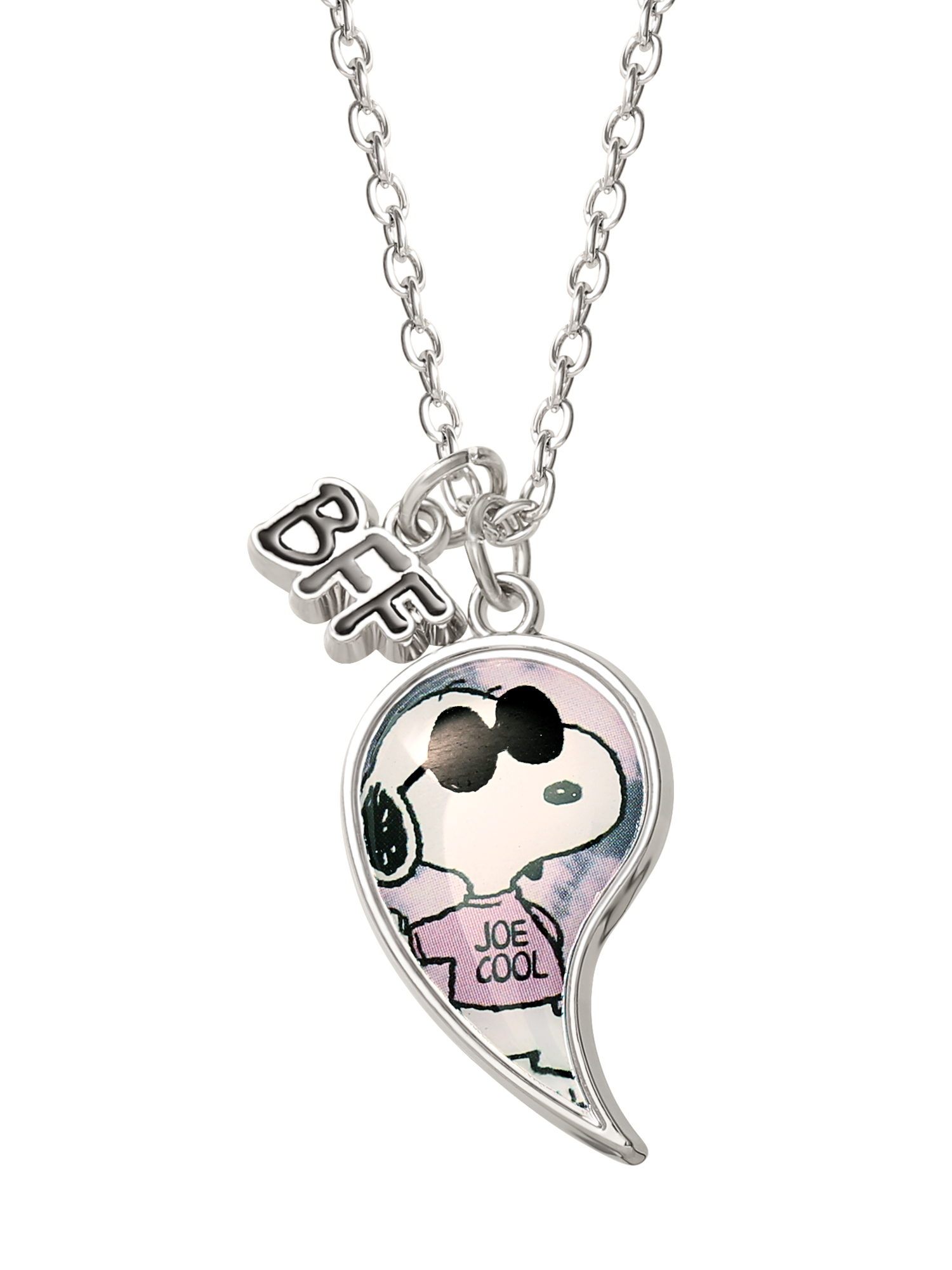 Peanuts Girl's/Tween Silver-Tone Snoopy BFF Breakaway