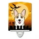 thumbnail image 1 of Caroline's Treasures - Luz nocturna de cerámica para Halloween Sable Corgi, 6 x 4, multicolor Caroline's Treasures BB1811CNL, 1 of 1