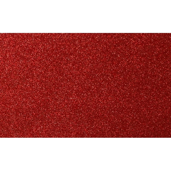 Siser EasyPSV™ Glitter Permanent Self Adhesive Craft Vinyl 12" x 3ft (1 Yard) Roll - Brick Red