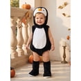 thumbnail image 3 of RUINIXCW Baby Halloween Animal Costume Sleeveless Romper Cartoon Hat Socks, 3 of 6