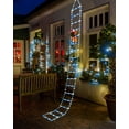 thumbnail image 1 of Luces navideñas LED Toodour de 10 pies con Papá Noel, color blanco y azul, 1 of 7