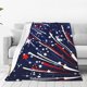 thumbnail image 1 of Balery Red White Blue Fireworks 1 Manta de Felpa Suave y Acogedora – Cobija de Franela Aterciopelada para Cama, Lavable y Cálida para Sofá, Mascotas, Transpirable-60"x50", 1 of 7
