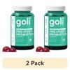 (2 pack) Goli Nutrition Pre+Post+ Probiotic Gummies, 60 Count