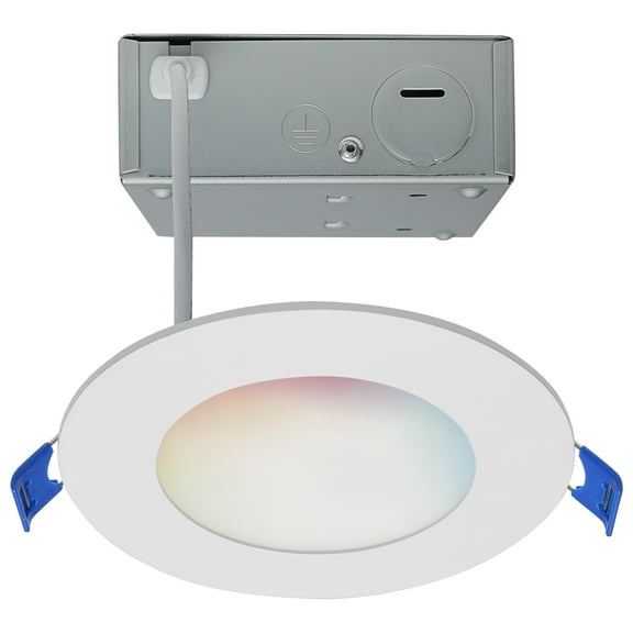 Satco - Starfish - 9W LED Round Low Profile Downlight In Utilitarian Style-1