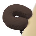 thumbnail image 2 of Fundas faciales de microfibra para cuna Saloniture, paquete de 4, color chocolate, 2 of 4