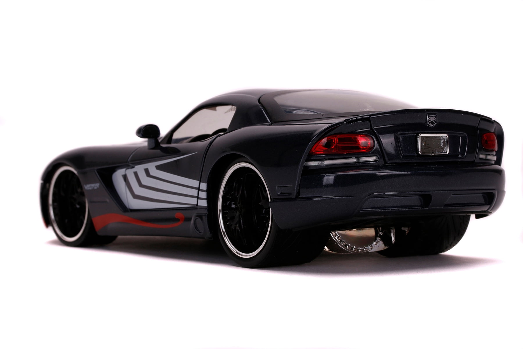 2008 Dodge Viper with Venom Figure, Spider-Man - Jada Toys
