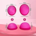thumbnail image 3 of Silicone Menstrual Cup Flat-fit Design Menstrual Period Menstrual Disc Extra-thin Case L Code L 85*7, 3 of 5