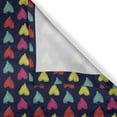thumbnail image 4 of Ambesonne Valentine Window Valance, Hearts Love Happy, 54" X 18", Multicolor, 4 of 5