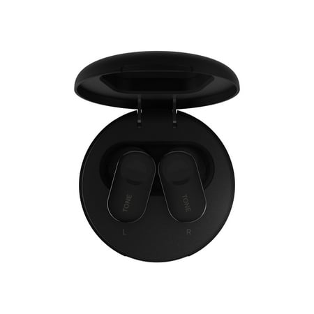 LG - TONE Free HBS-FL7 True Wireless Noise Canceling In-Ear Headphones - Black