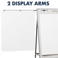 thumbnail image 4 of Quartet Steel Presentation Easel, Total Erase Whiteboard/Flipchart, 29" x 40", Black Frame, 4 of 6