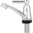 thumbnail image 5 of FYBTOF Bathroom Sink Faucet, Bathroom Faucets Single Cold Faucet for Bathroom Sink Single Hole Bathroom Faucet Silver Faucet Bathroom Modern Faucet for Bathroom Sink Kitchen Sink Accessories(B)-1149, 5 of 5