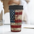 thumbnail image 6 of Goofa American Flag1 for Insulated Travel Coffee Mug Spill Proof Leak Proof 16 OZCoffee Tumbler Reusable Coffee Cups with Lids Thermos for Hot and Cold Drink, 6 of 8