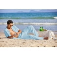 thumbnail image 4 of COOFANDY Men's 2 Piece Summer Beach Linen Button Down Shirt & Pant Outfit Set, 4 of 15