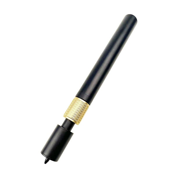 Extensor de extremo de varilla de extensión de billar, accesorio de billar, tornillo de peso de piscina Oro negro