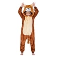 thumbnail image 1 of Kigurumi-Pijama de dibujos animados para niños, disfraz de carnaval, ropa de casa, Tigre, unicornio, dinosaurio, jirafa, vaca, 1 of 4