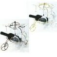 thumbnail image 3 of OUNONA Red De Vino De Hierro Con Soporte Para Botella Y Exhibidor Para El Hogar, 3 of 8